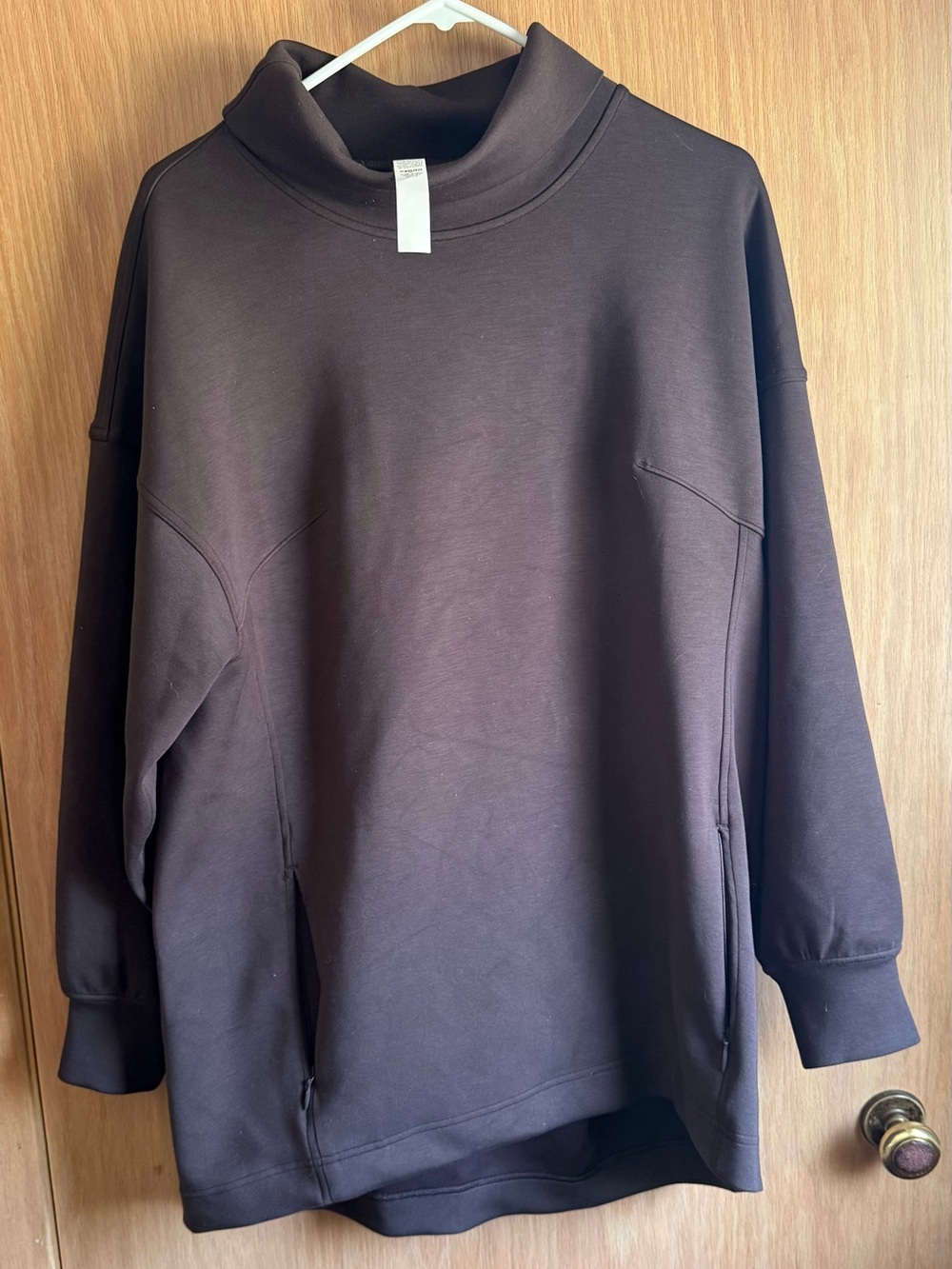 lululemon athletica Pullover Hoodie in Chocolate Brown